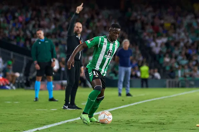 Luiz Henrique en el Real Betis - Ludogorets | Salvador López para El MIRA