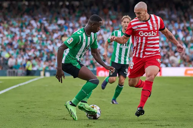 Luiz Henrique en el Real Betis - Girona | Salvador López para El MIRA