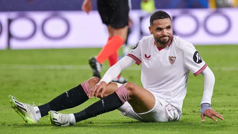 Youssef En-Nesyri en el Sevilla FC - Arsenal | Salvador López Medina para El MIRA