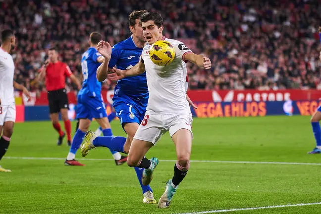 Juanlu en el Sevilla FC - Getafe | Salvador López Medina para El MIRA