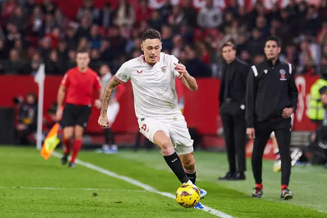 Lucas Ocampos en el Sevilla FC - Getafe | Salvador López Medina para El MIRA