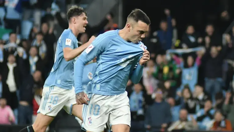 Gol de Iago Aspas en el Celta de Vigo - Real Betis | Foto: RC Celta