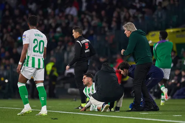 Lesión de Ayoze en el Real Betis - Granada CF | Salvador López Medina para El MIRA