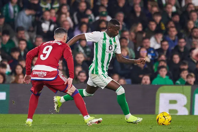 Luiz Henrique en el Real Betis - Granada CF | Salvador López Medina para El MIRA