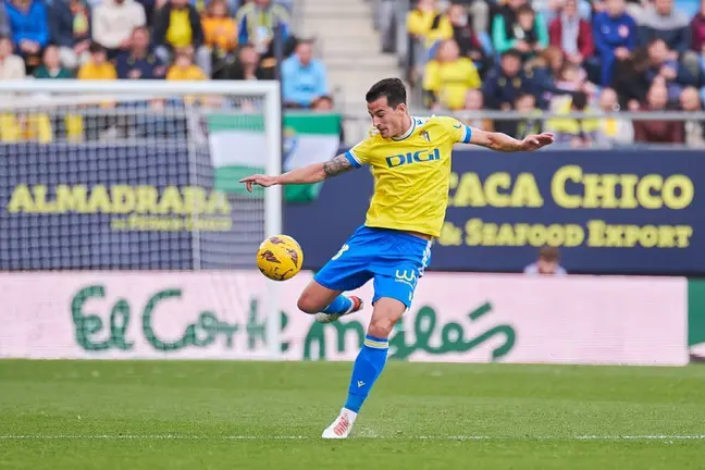 Luis Hernández en el Cádiz CF - Valencia CF | Salvador López Medina para El MIRA