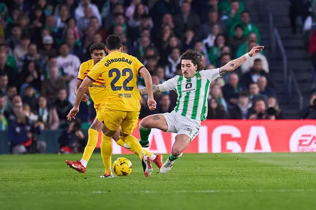 Hector Bellerín en el Real Betis - FC Barcelona | Salvador López Medina para El MIRA
