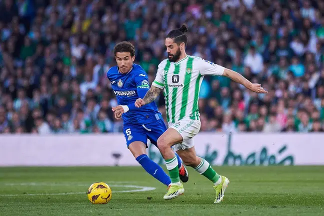 Isco y Luis Milla en el Real Betis - Getafe CF | Salvador López Medina para El MIRA