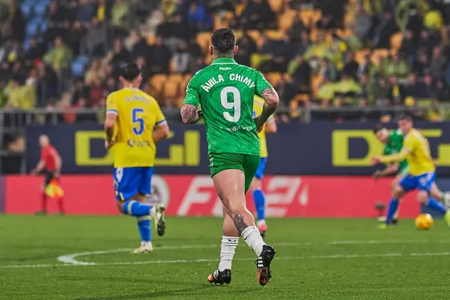 Chimy Ávila en el Cádiz CF - Real Betis | Salvador López Medina para El MIRA