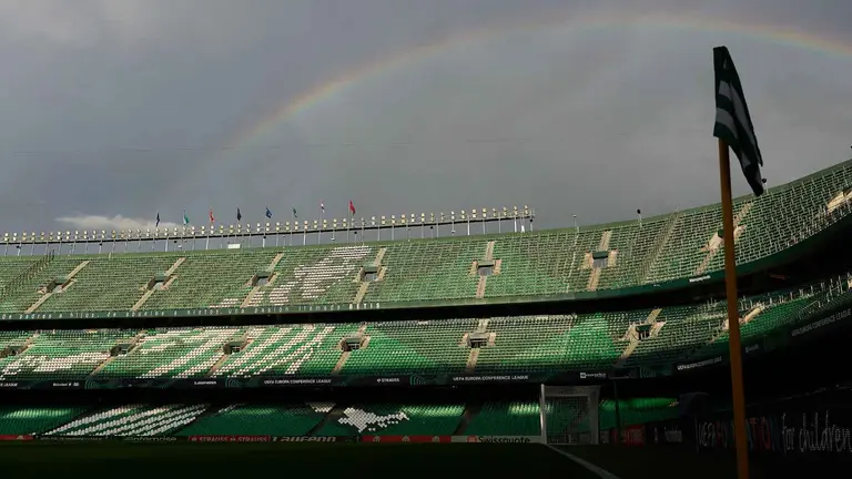El Benito Villamarín en la previa del Real Betis - Dinamo Zagreb | Salvador López Medina para El MIRA
