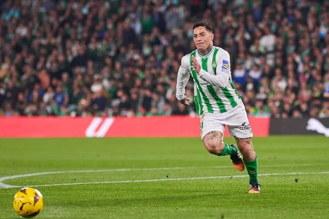 Chimy Ávila en el Real Betis - Deportivo Alavés | Salvador López Medina para El MIRA