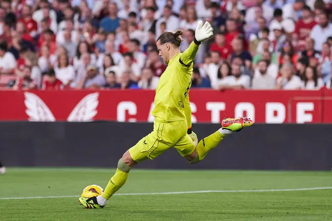 Nyland en el Sevilla FC - Mallorca | Salvador López Medina para El MIRA