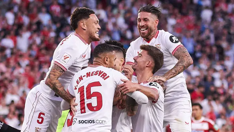 Gol de Acuña en el Sevilla FC - Granada CF | Salvador López Medina para El MIRA