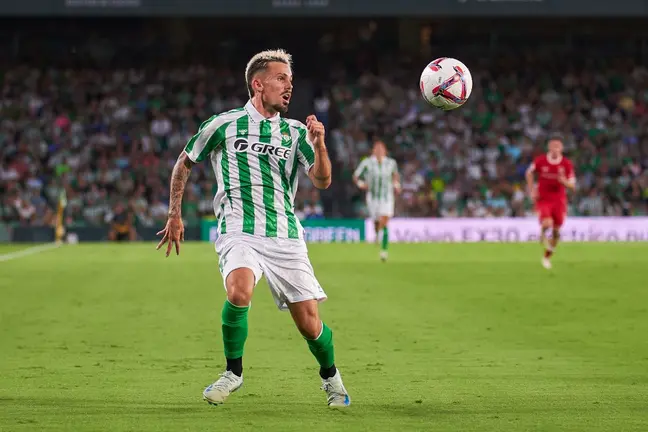 Rodri en el Real Betis - Kryvbas | Salvador López Medina para El MIRA