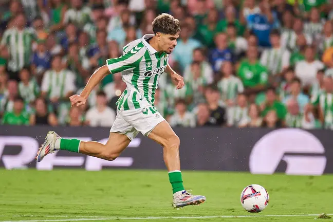 Abde en el Real Betis - Kryvbas | Salvador López Medina para El MIRA