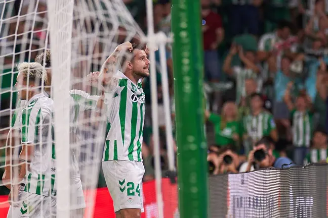 Gol de Aitor Ruibal en el Real Betis - Kryvbas | Salvador López Medina para El MIRA