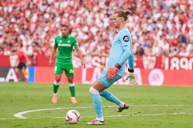 Nyland en el Sevilla FC - Real Betis | Salvador López Medina para El MIRA