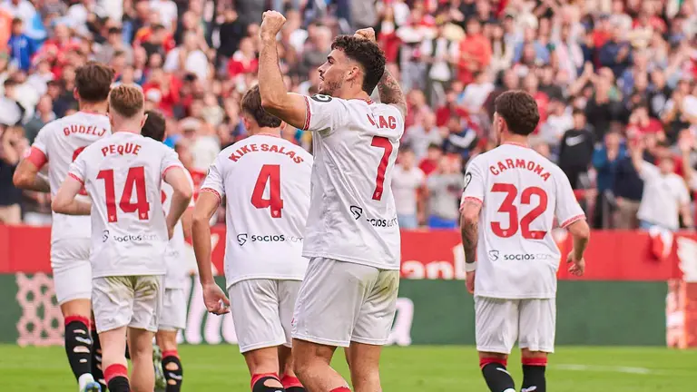 Isaac Romero en el Sevilla FC - Rayo Vallecano | Salvador López Medina para El MIRA