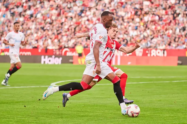 Lukebakio en el Sevilla FC - Rayo Vallecano | Salvador López Medina para El MIRA