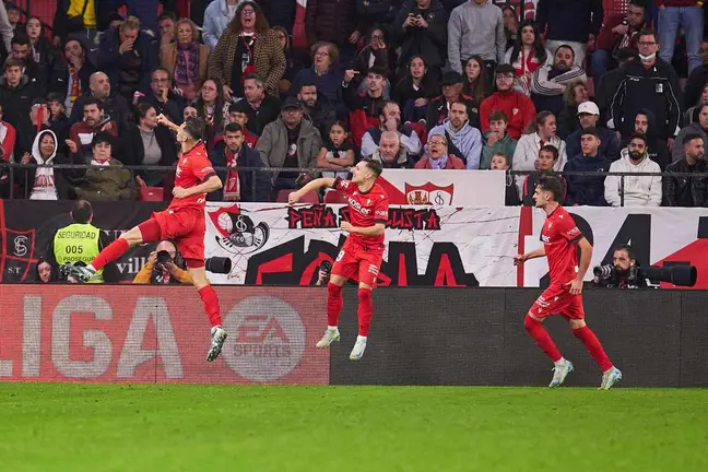 Gol de Ante Budimir en el Sevilla FC - CA Osasuna | Salvador López Medina para El MIRA