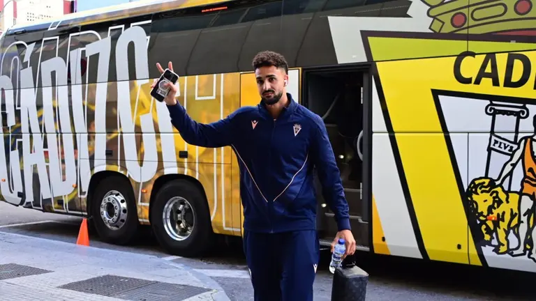 Chris Ramos en la previa del Cádiz CF - Albacete Balompié | CCF