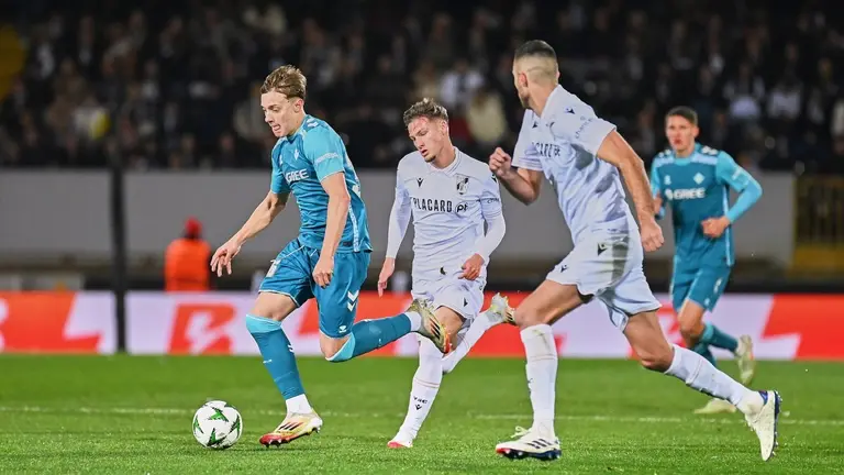 Jesús Rodríguez en el Vitoria Guimaraes - Real Betis | Salvador López Medina para El MIRA