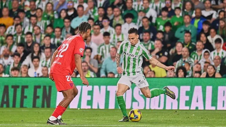 Antony en el Real Betis - Sevilla FC | Salvador López Medina para El MIRA