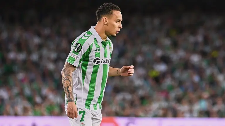 Antony en el Real Betis - Jagiellonia | Salvador López Medina para El MIRA