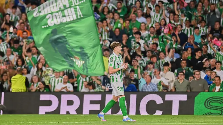 Gol de Jesús Rodríguez en el Real Betis - Jagiellonia | Salvador López Medina para El MIRA