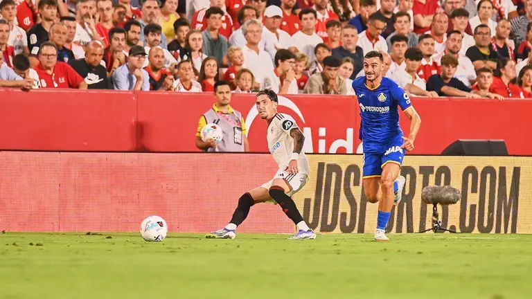 José Ángel Carmona en el Sevilla FC - Getafe CF | Salvador López Medina para El MIRA