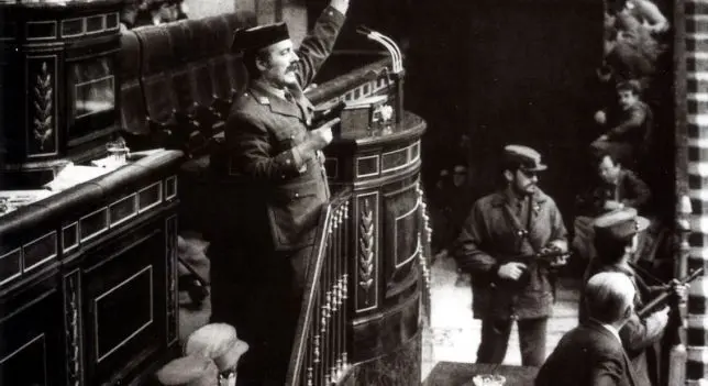 Antonio Tejero D&iacute;ez es hijo del exteniente coronel Antonio Tejero Molina, quien fue condenado a 30 a&ntilde;os de c&aacute;rcel por ser la cara del golpe de Estado de 1981 | Foto: EFE