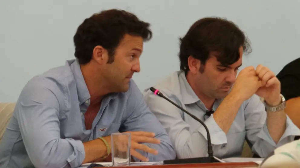 Miembros de Ciudadanos Jerez en el Pleno Municipal