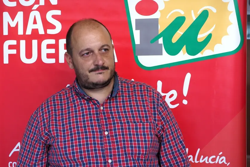 Ra&uacute;l Ruiz-Berdejo, l&iacute;der de IU Jerez.