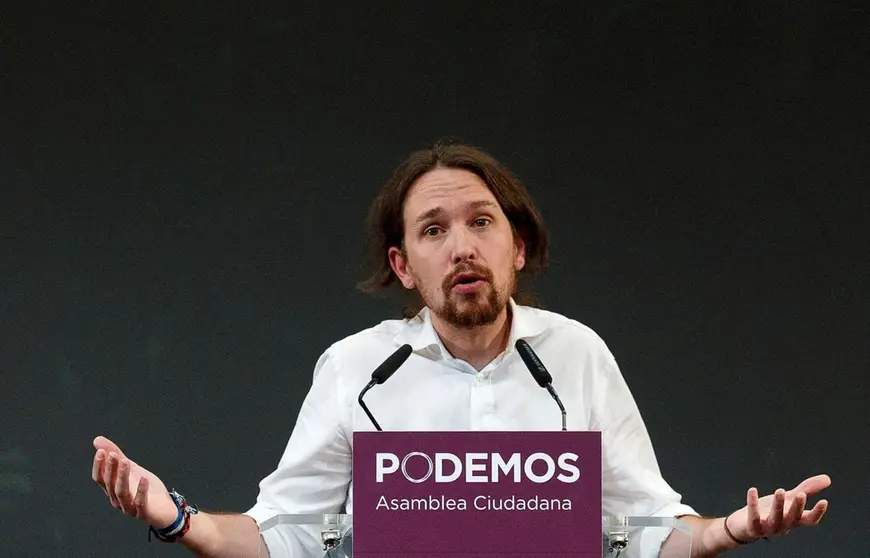 Pablo Iglesias, l&iacute;der de Podemos.