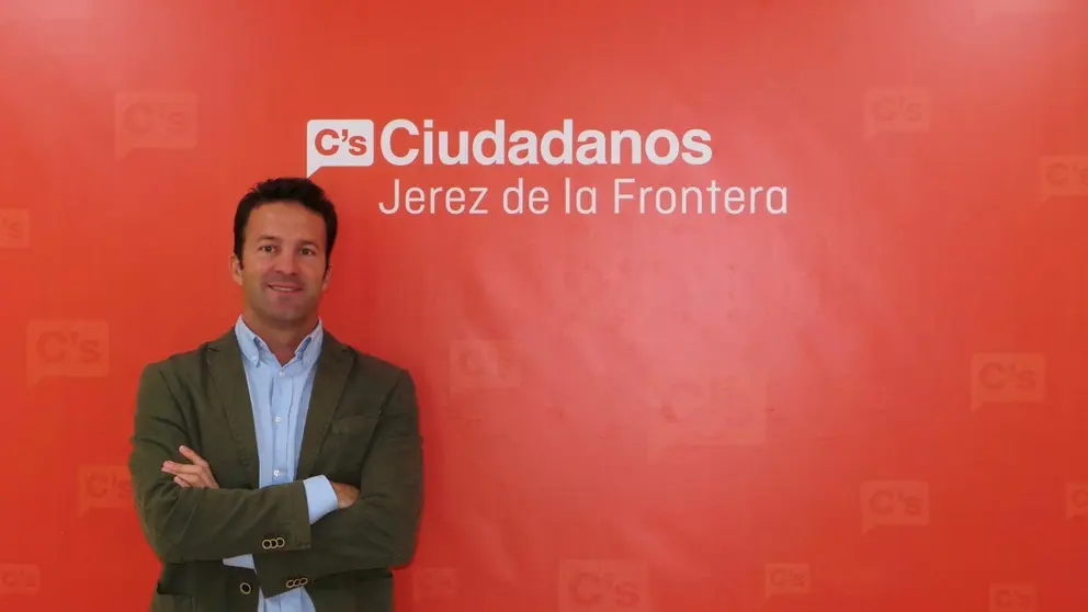 Carlos P&eacute;rez, coordinador local de Ciudadanos en Jerez.