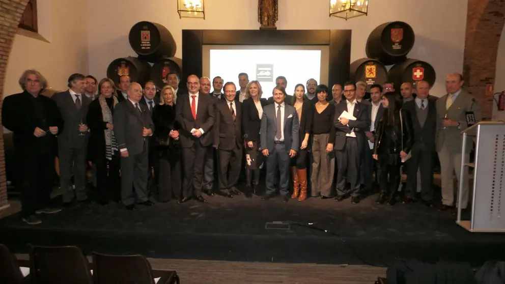Presentaci&oacute;n del proyecto Universo Santi  en Febrero de 2016 en las instalaciones del Consejo Regulador del Vino en Jerez