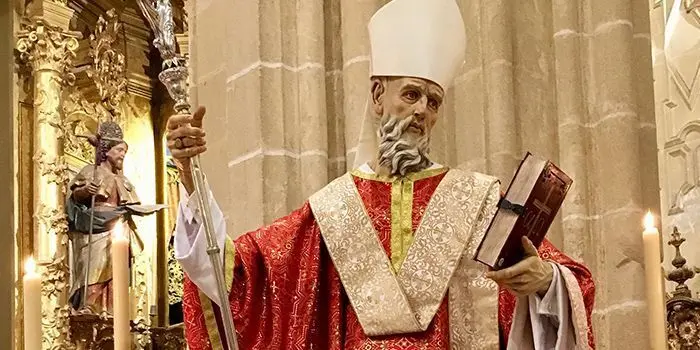 Imagen de San Dionisio n la parroquia del patr&oacute;n de Jerez | Foto de Carlos Galera