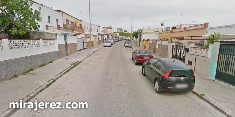 Calle Panes, barriada Federico Mayo, San Telmo Jerez