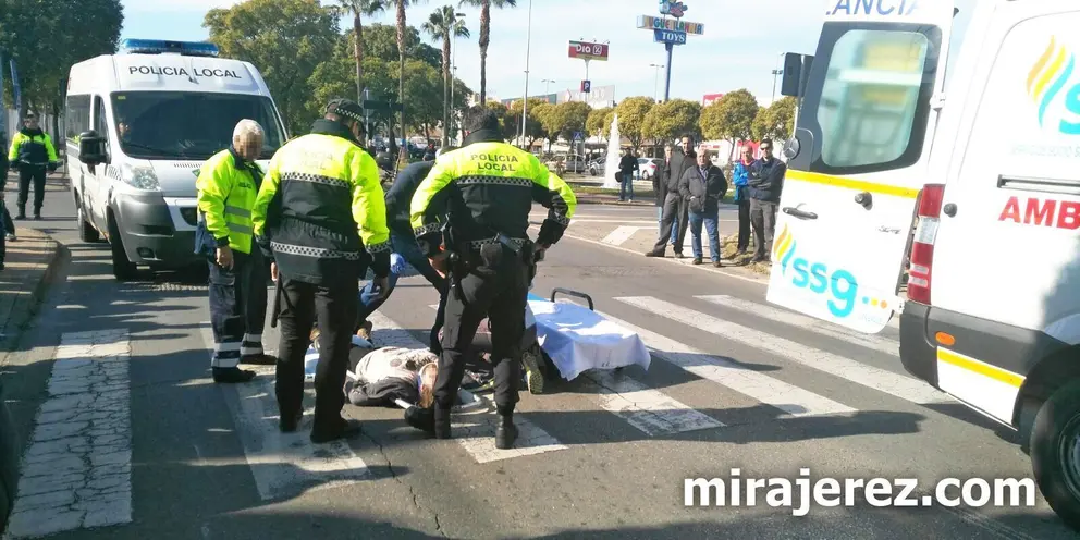 Atropello en Avenida Europa | Jonocla Fotograf&iacute;a para MIRA Jerez