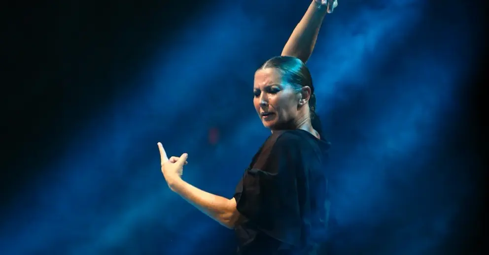 La artista isle&ntilde;a Sara Baras.