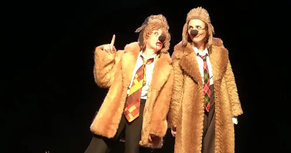 Imagen de una de las escenas de esta representaci&oacute;n teatral