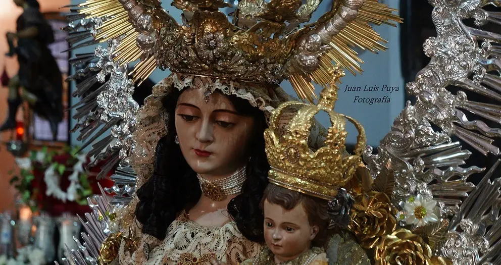 La Virgen del Carmen. 