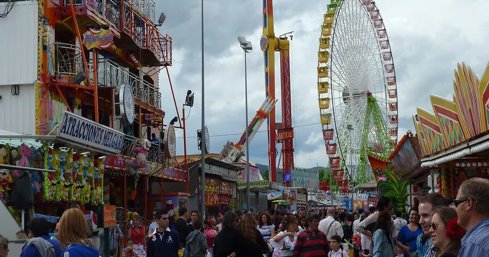 Cacharritos en la Feria de Jerez