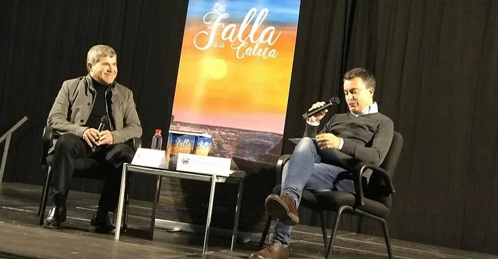 Antonio Rivas (izqda) ser&aacute; el encargado de pregonar los actos.