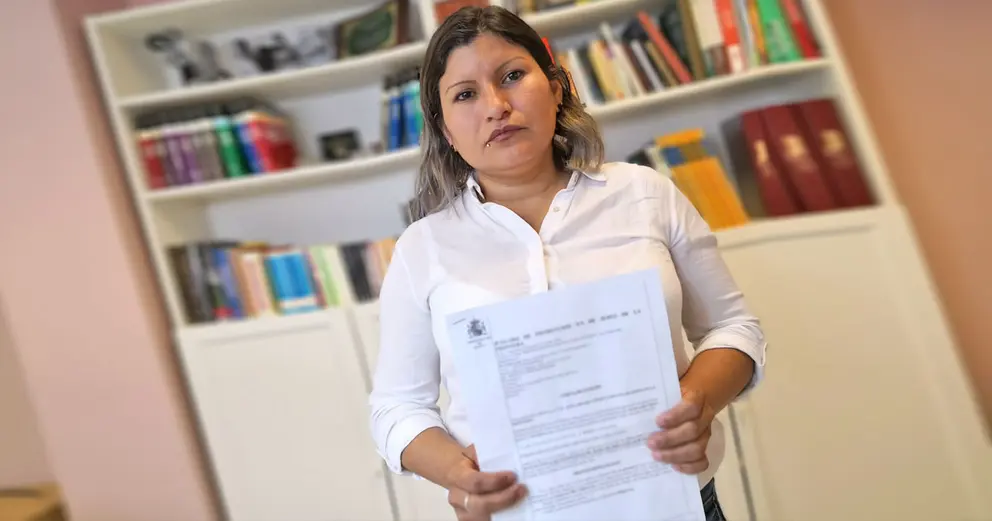 Erika Garc&iacute;a en la redacci&oacute;n de elMIRA.es