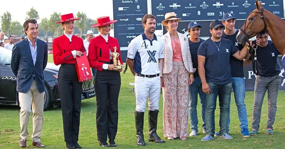 Entrega del premio 2017 del Torneo Internacional Santa Mar&iacute;a Polo Club Sotogrande