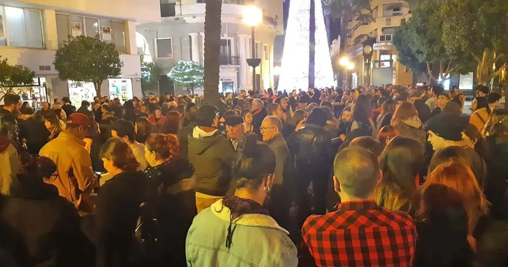 Manifestaci&oacute;n 'antifascista' Jerez de la Frontera | Foto de Alexei Mart&iacute;n Rosado