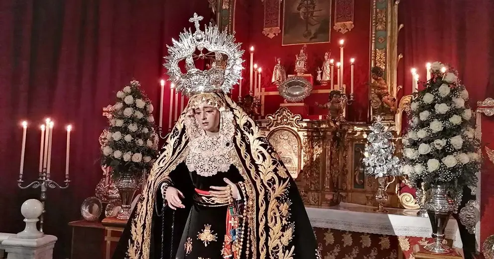 Besamanos a Nuestra Se&ntilde;ora de Loreto en su Soledad
