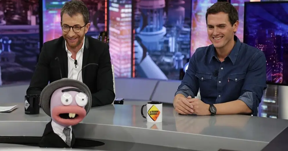 Albert Rivera, l&iacute;der de Ciudadanos, en 'El Hormiguero' (Atresmedia)
