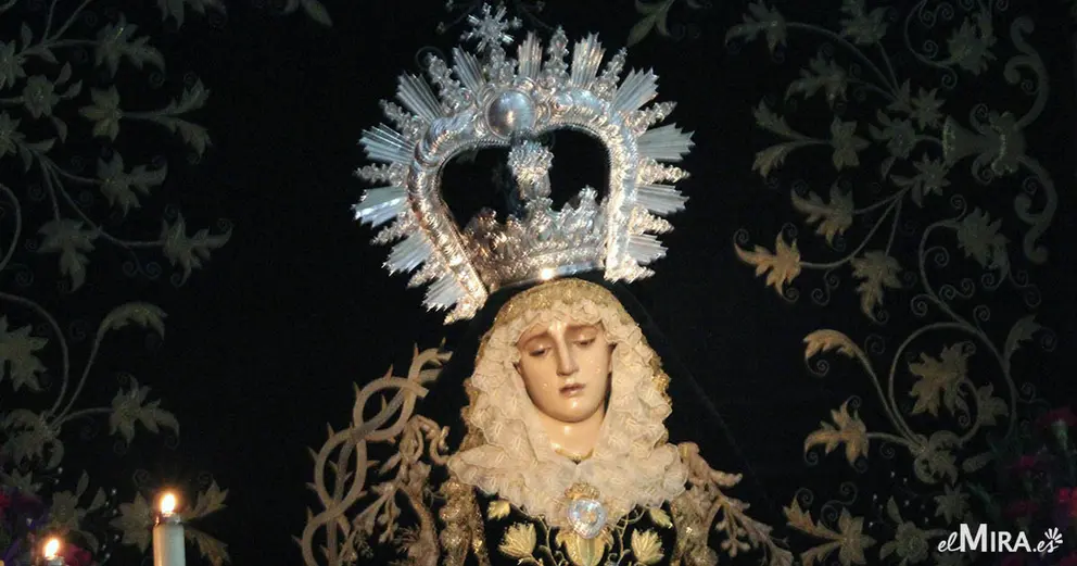 Virgen de la Soledad | Por A. Richarte