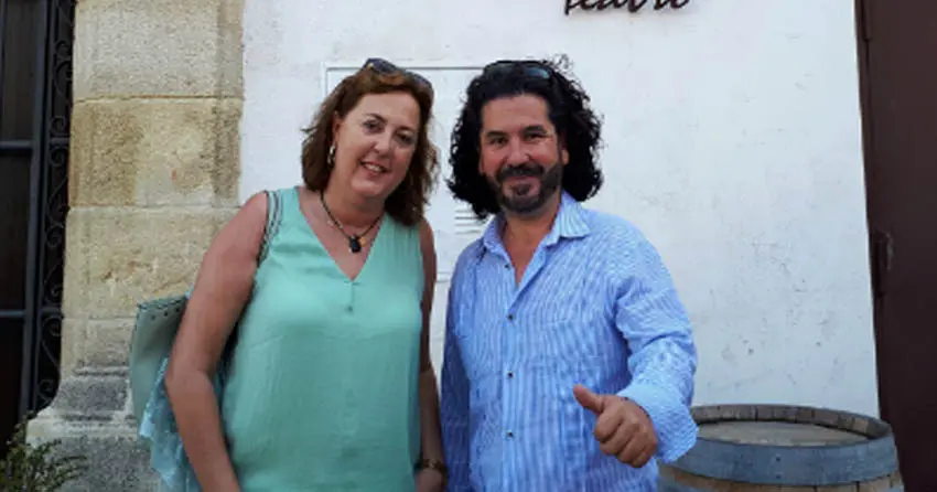 Lola Vallesp&iacute; y Mario Gonz&aacute;lez | Prensa Bienal